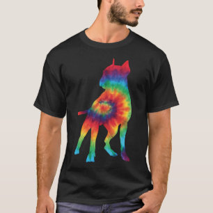 T-shirt Pit Bull Tie Dye 798