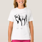 T-shirt Pit Bull Winter Watch (Devant)