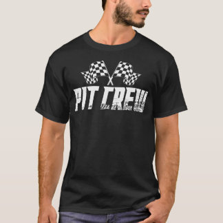 T-shirt Pit Crew Family Racing Anniversaire Course Voiture