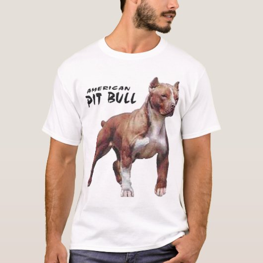 T-shirt pitbull (Devant)