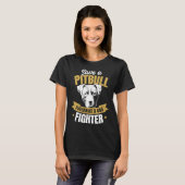 T-shirt Pitbull Advocate Save A Pitbull Euthanize A Chien (Devant entier)