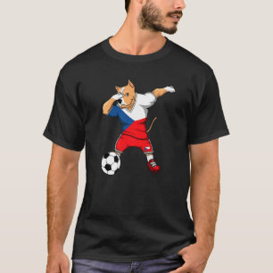 T-shirt Pitbull Dabbing République tchèque Supporters de f