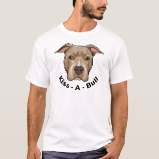 T-shirt Pitbull de Baiser-UN-Taureau