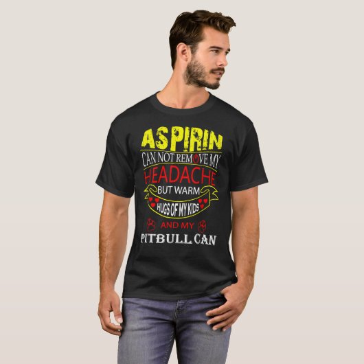 T-shirt Pitbull Drôle Pour Pit Bull Chien Aimant Maman Pap (Devant entier)