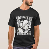 T-shirt Pitbull En Mémoire De Tous Les Pitbulls (Devant)