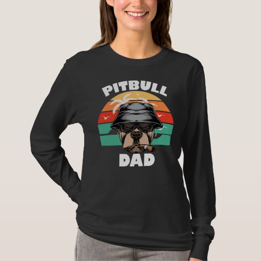 T-shirt Pitbull Funny (Devant)