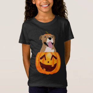 T-shirt Pitbull Halloween