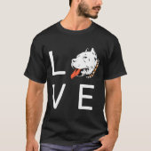 T-shirt Pitbull Love Bully to Max Secourir (Devant)