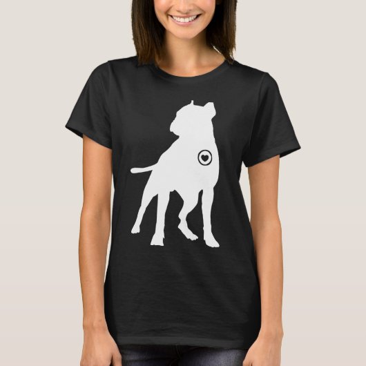 T-shirt Pitbull Love Classic 313 (Devant)