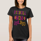 T-shirt Pitbull Mom Essential 87 (Devant)