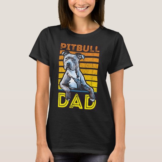T-shirt Pitbull Papa 248 (Devant)