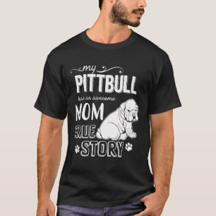 T-shirt Pitbull pour amateur de chiots qui a un bu