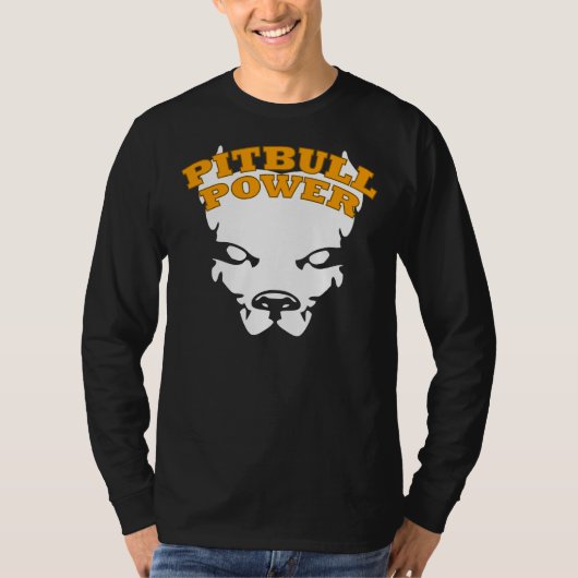 T-shirt Pitbull Power Fight Chien Kickboxing Boxing Mixed (Devant)