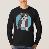 T-shirt Pitbull Puppy Essential 88 (Devant)