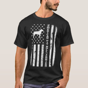 T-shirt Pitbull Terrier américain