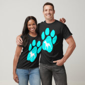 T-shirt Pitbull Terrier Paw (Unisexe)