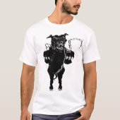 T-shirt Pitbull Thuggin (Devant)