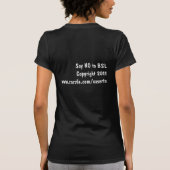 T-shirt Pitbulls ne sont pas le problème (Dos)