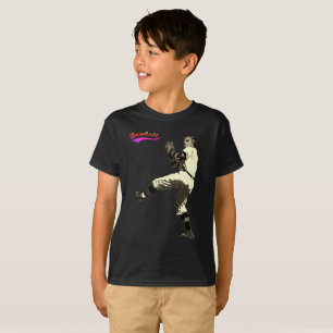 T-shirt Pitcher de baseball Vintage