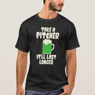 T-shirt Pitcher Of Beer St Patrick's Day Boisson