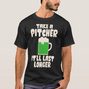 T-shirt Pitcher Of Beer St Patrick's Day Boisson