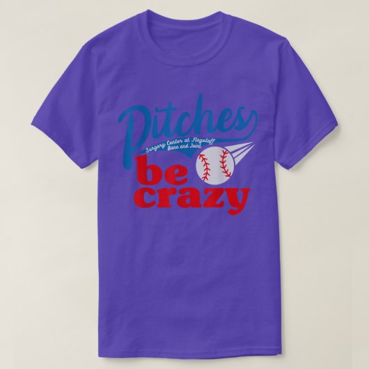 T-shirt Pitches Be Crazy (Design devant)