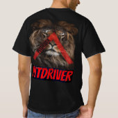 T-shirt PitDriver ^ Chemise Avec Logo Lion (Dos)