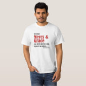 T-shirt Pitié et grâce (Devant entier)