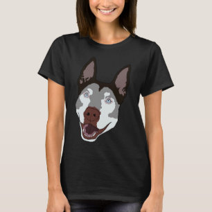 T-shirt Pitsky Pitbull Husky Mix