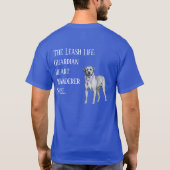 T-shirt Pitthound : Cœur Gardien (Dos)