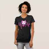 T-shirt Pittie dans le rose (Devant entier)