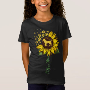 T-Shirt Pittie Maman Tournesol Pitbull Amant Cadeaux Chig