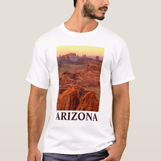 T-shirt pittoresque de la vallée du Monument, Arizona (Devant)