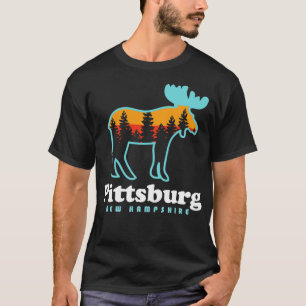 T-shirt Pittsburg NH Moose Pittsburg New Hampshire