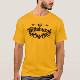 T-shirt Pittsburgh 412