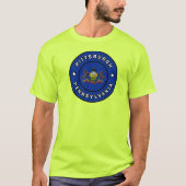 T-shirt Pittsburgh Pennsylvanie (Devant)