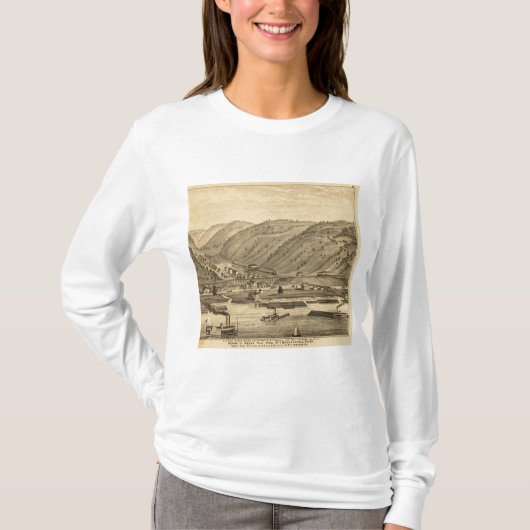 T-shirt Pittsburgh, Pennsylvanie (Devant)