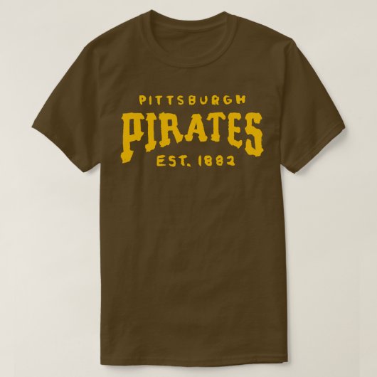 T-shirt Pittsburgh Pirateeees 1 (Design devant)