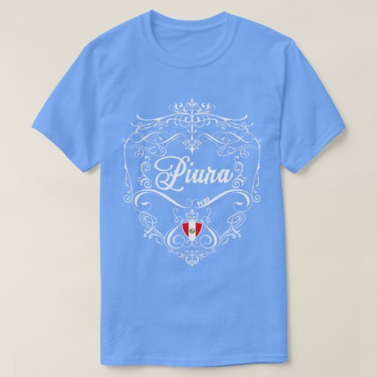 T-shirt Piura Design Vintage 1 (Design devant)