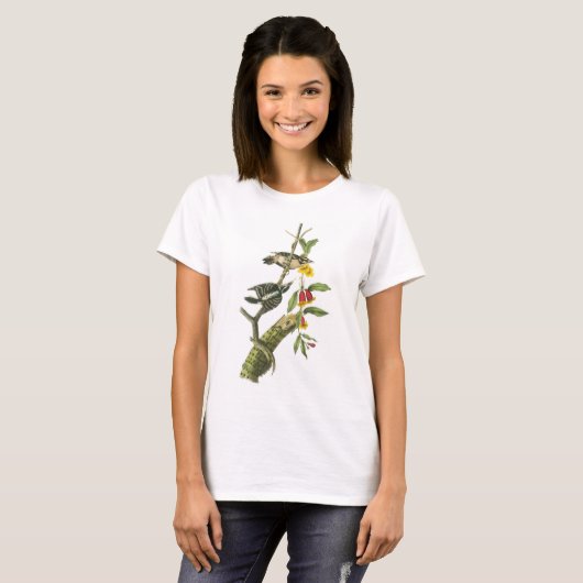 T-shirt Pivert duveteux par Audubon (Devant entier)