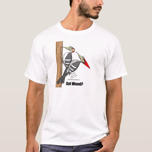 T-shirt piverts boinking, accouplement de piverts (Devant)