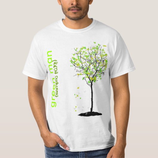 T-shirt Pix-Dezines Green (Devant)