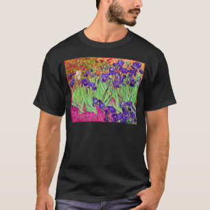 T-shirt PixDezines van gogh iris/st. rémy
