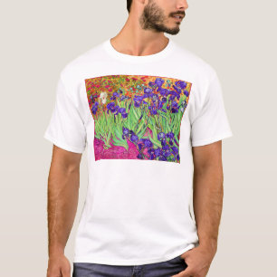 T-shirt PixDezines van gogh iris/st. remy