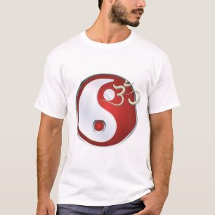 t-shirt PixDezines Yin Yang, symbole om
