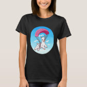 T-shirt Pixel Alpaca Skydiving (Devant)