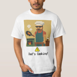 T-shirt Pixel Art Cuisine papa
