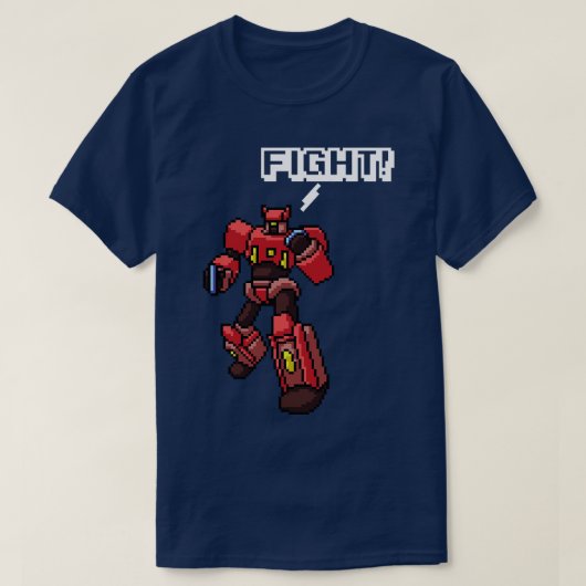 T-shirt Pixel Art Robot (Design devant)