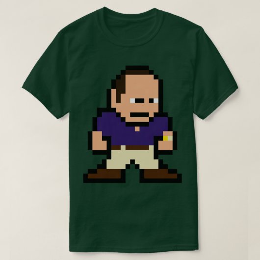 T-shirt Pixel Art Tony Soprano (Design devant)