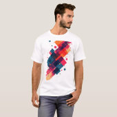 T-shirt Pixel Burst (Devant entier)